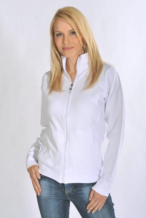 Ladies Sweatjacke "Full-Zipp" Raglan