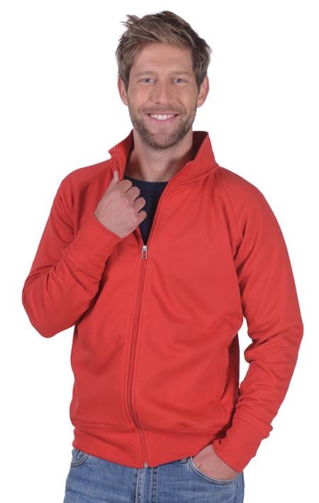 Sweatjacke "Full-Zipp" Raglan