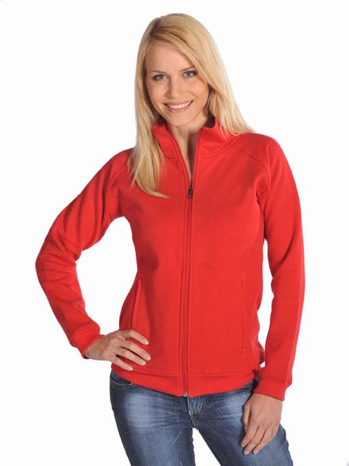 Ladies Sweatjacke "Full-Zipp" Raglan