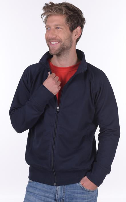 Sweatjacke "Full-Zipp" Raglan