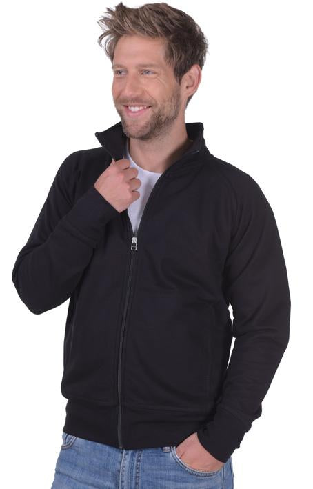 Sweatjacke "Full-Zipp" Raglan