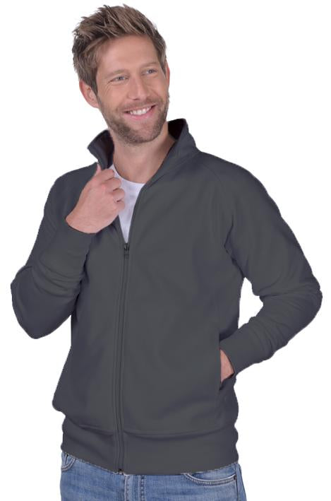 Sweatjacke "Full-Zipp" Raglan
