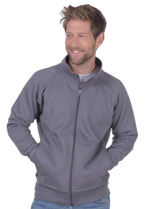 Sweatjacke "Full-Zipp" Raglan