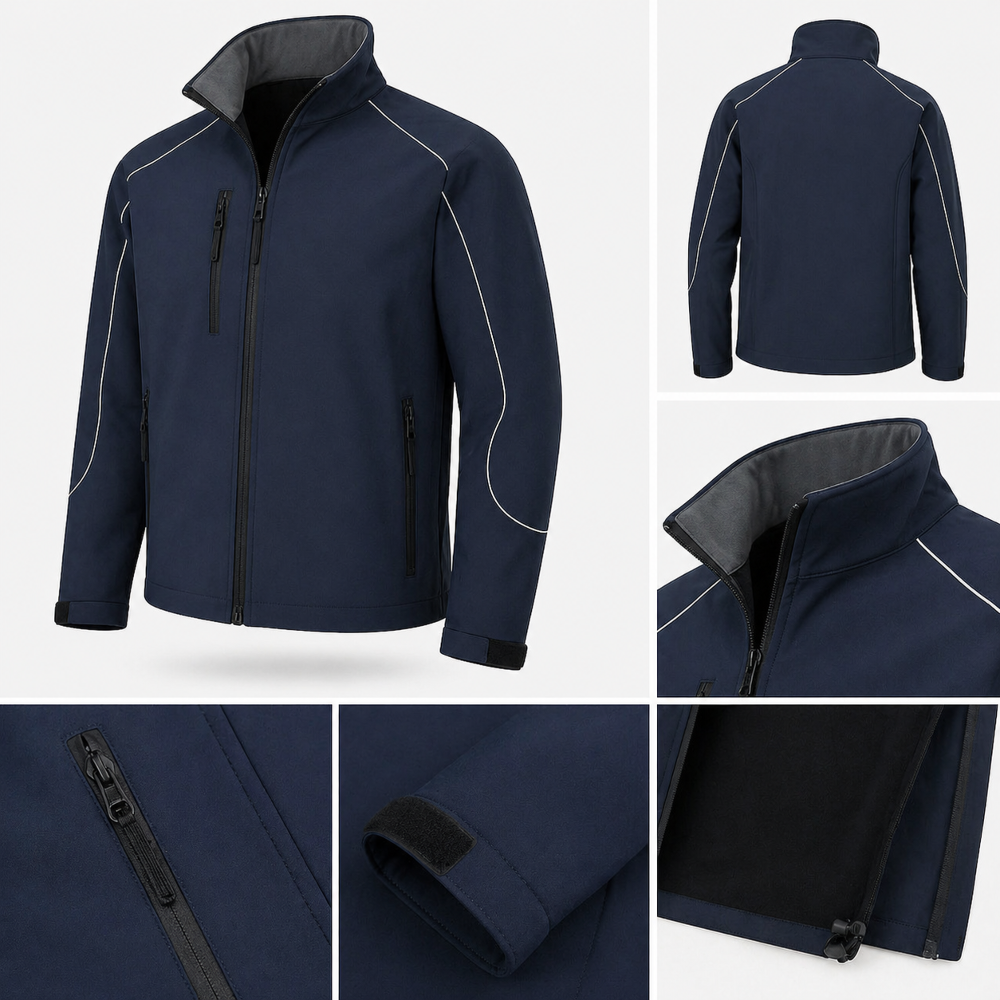 Hooded Soft Shell Jacke "Shield"
