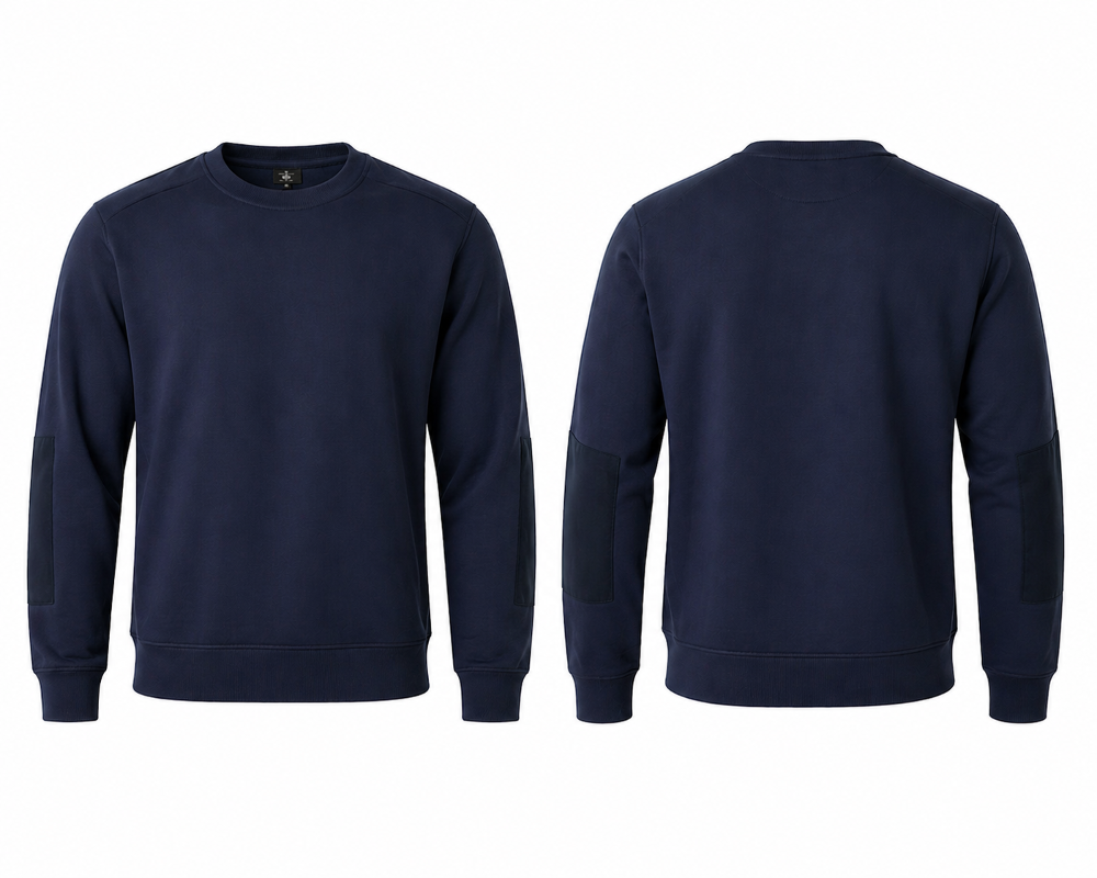 Rundhals Sweater "Set in Sleeve" Hero Pro