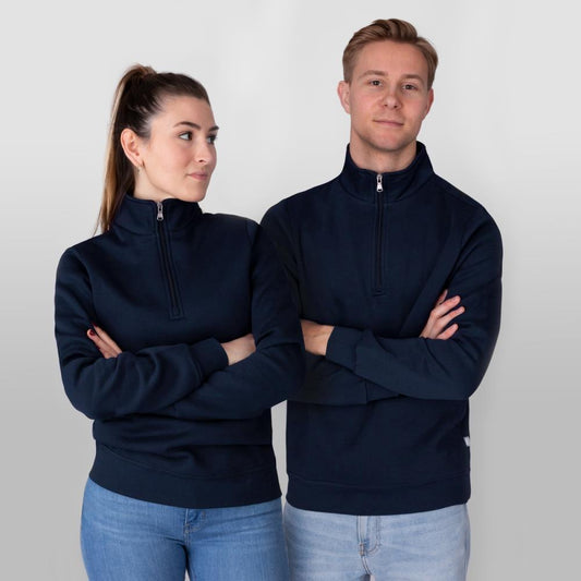 Half-Zipp Sweater "JAKO_ORGANIC" UNISEX